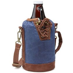 Growler with Growler Wrap Tote