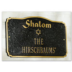 Personalized Shalom Plaque