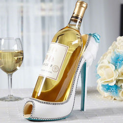 Radiant Bride Shoe Wine Bottle Holder