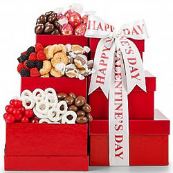 Chocolate Indulgence Valentine Gift Tower
