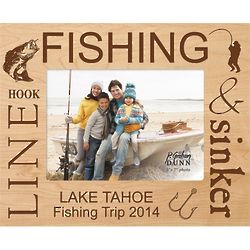 Fishing Personalized Picture Frame