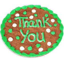 Thank You Brownie Cake