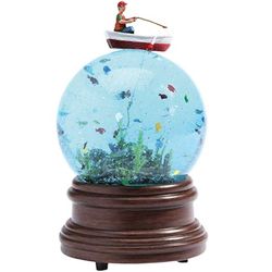 Fisherman Water Globe