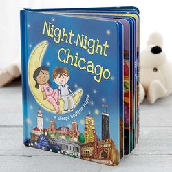 Night Night Personalized City or State Children's Book