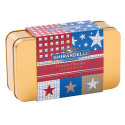 Americana Flag Chocolate Gift Tin