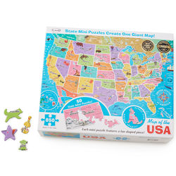 50 States Puzzle within a Puzzle