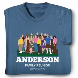 All Together Now Personalized Family Reunion Shirt
