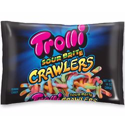 Trolli Sour Brite Crawlers Gummi Candy - 14oz. Bag