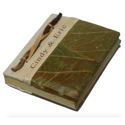 Natural Butterfly Leaf Mini Notebook