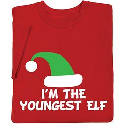 I'm the Youngest Elf Toddler T-Shirt - FindGift.com