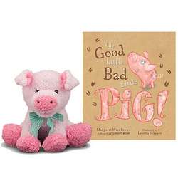 The Good Little Bad Little Pig! Book with Pig Plush Toy