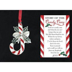 Christian Candy Cane Ornament