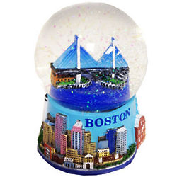Boston's Zakim Bridge Water Globe