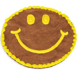 Smile Brownie Cake
