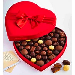 2-Pound Heart-Shaped Box of Fannie May Chocolates