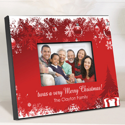 Personalized Holiday Suprises Picture Frame