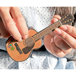 Hippie Chick Guitar Nail File