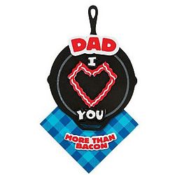 Dad I Love You More Than Bacon Magnet Craft Kit