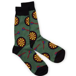 Men's Bullseye Dart Board Socks