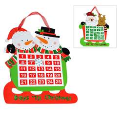 Countdown To Christmas Magnetic Calendar