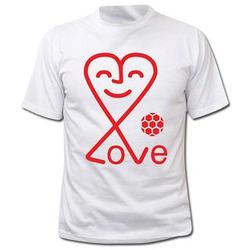 Love Heart Soccer T-Shirt