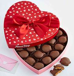 Fannie May Pixie Chocolates in Valentine's Day Heart Box