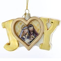 Joy Holy Family Ornament