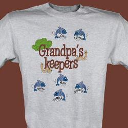 Personalized Keepers Fishing T-Shirt