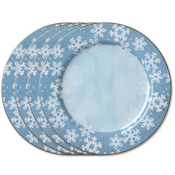 Snowflake Evergreen Ernie Dinner Plates