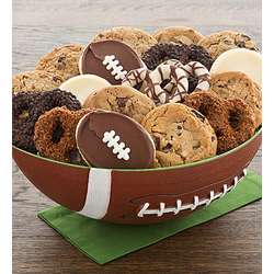 Cookies and Pretzels Football Tailgate Party Bowl