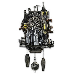The Munsters Cuckoo Clock with Flickering Lights and Music