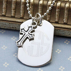 Boy's Personalized Blessings Dog Tags