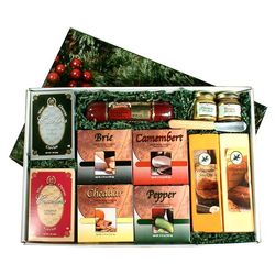 Holiday Pleasure Cheese Gift Box