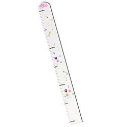 Handpainted Personalized Inch-by-Inch Growth Chart