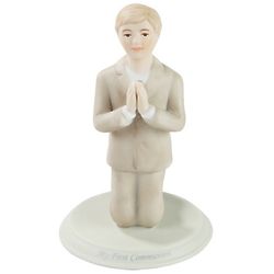 First Communion Kneeling Boy Figure