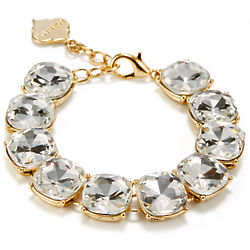 Blake Bracelet with Chunky Clear Stones