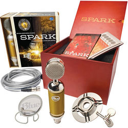 Limited Edition Gold Spark Condenser Microphone