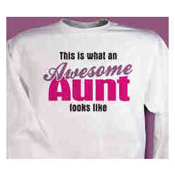 Awesome Aunt Sweatshirt