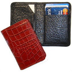 Leather Credit Card Wallet