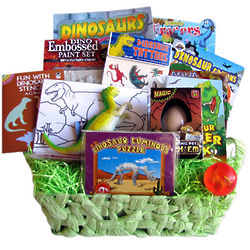 Kid's Dinosaur Gift Basket
