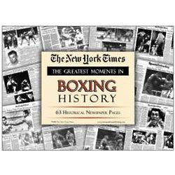 Boxing History Great Moments Newspaper Reprint