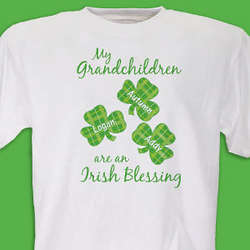 Irish Blessings Personalized T-Shirt