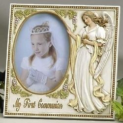 My First Communion Guardian Angel Photo Frame