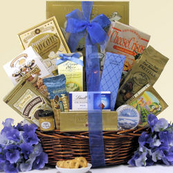 Best Wishes Sweet and Salty Gourmet Gift Basket