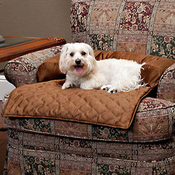 Small Pet Sta-Put Furniture Protector with Bolster