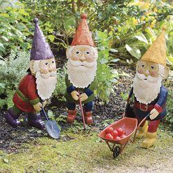 Handmade Metal Garden Gnome
