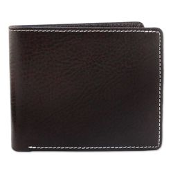 Men's Thai Wallet in Dark Brown Leather
