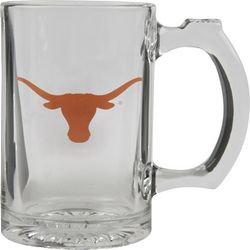 Texas Longhorns Logo Glass Tankard