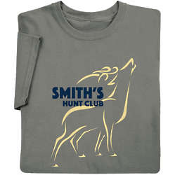 Personalized Hunt Club Deer T-Shirt
