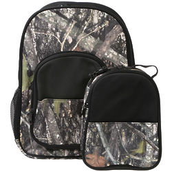 Camouflage Backpack and Lunch Tote in True Timber New Conceal